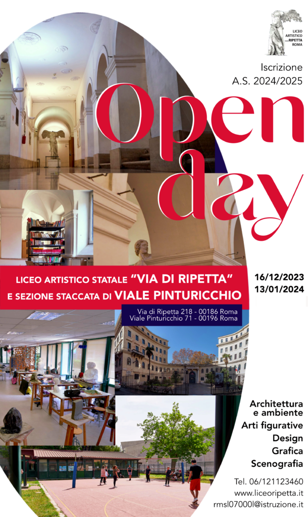 Open Day Liceo Artistico via di Ripetta